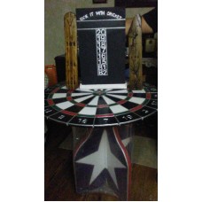 HANDCRAFTED ONE OF A KIND DART HOLDER DISPLAY RACK Game Room Man Cave Accessory    113202514600